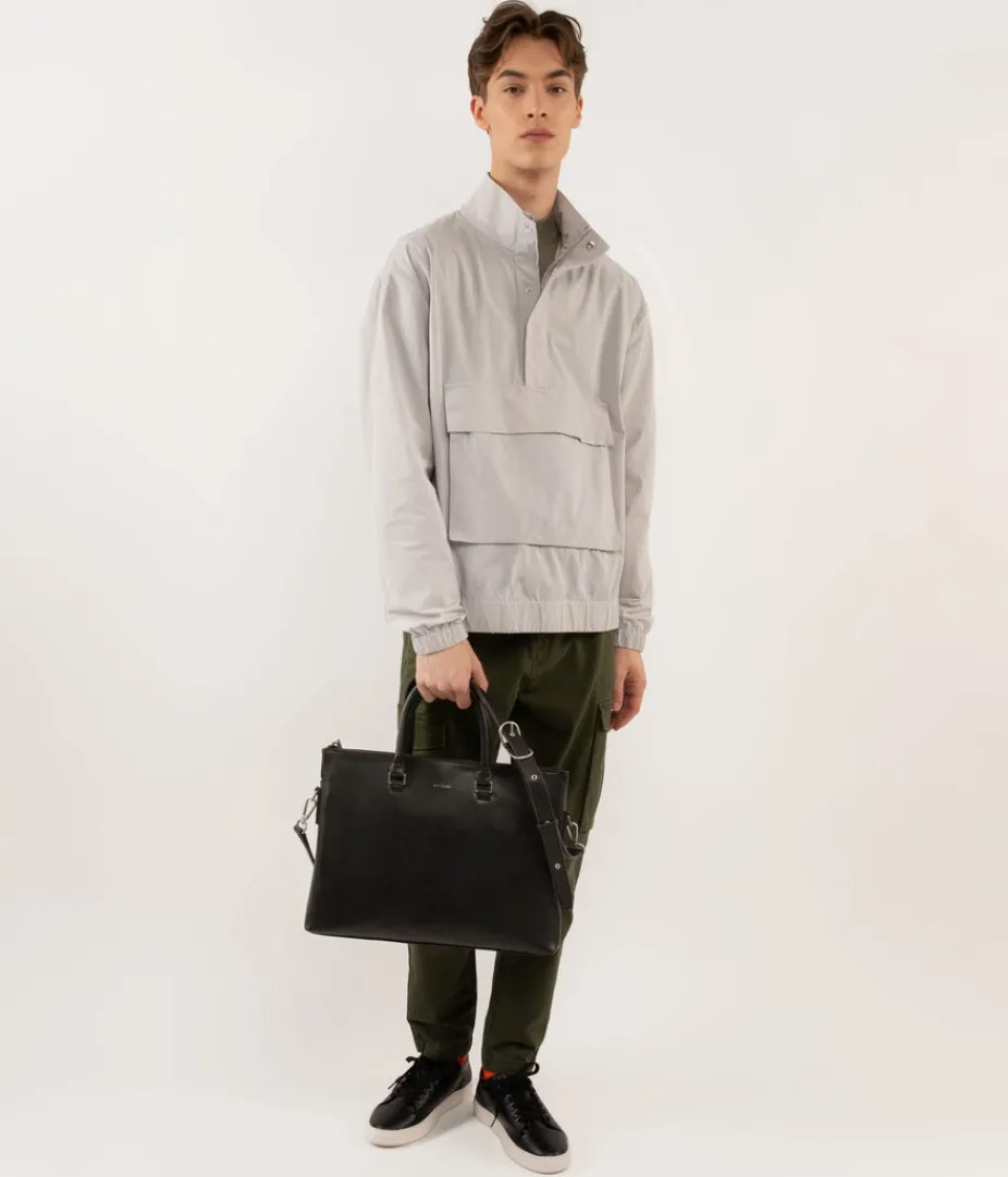Briefcases | Briefcases | Matt & Nat Mattnat ALBAN Vegan Briefcase - Vintage