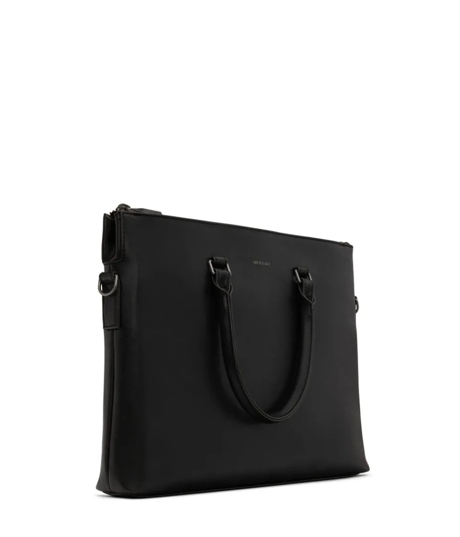 Briefcases | Briefcases | Matt & Nat Mattnat ALBAN Vegan Briefcase - Vintage