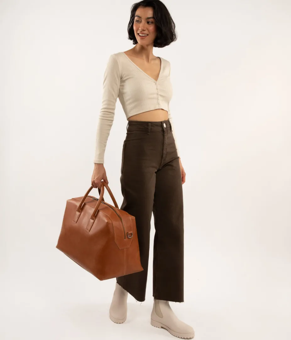 mattnat_andro_vegan_weekender_bag__vintage_7.webp Weekenders | Weekenders | Matt & Nat Mattnat ANDRO Vegan Weekender Bag - Vintage