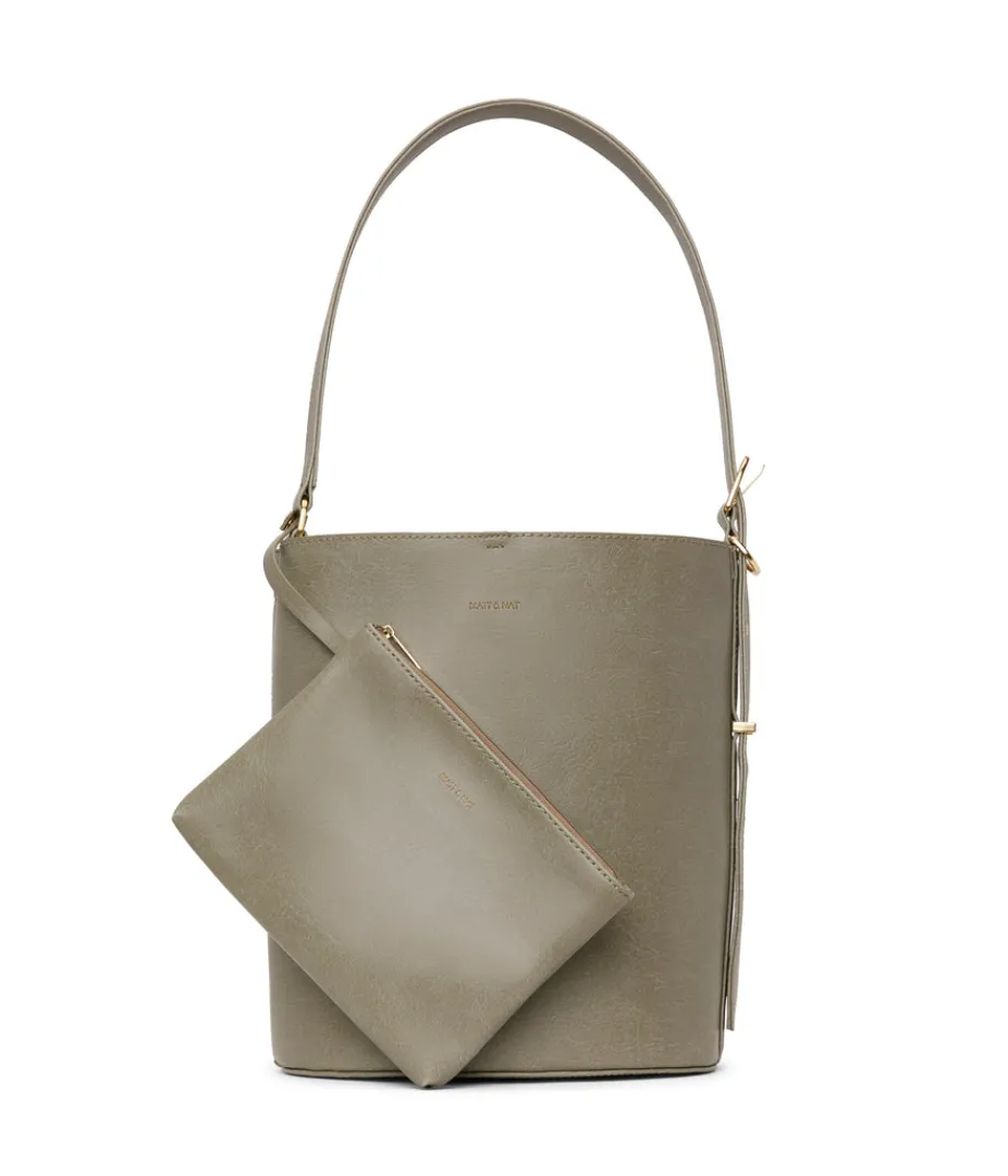 Bucket Bags | Hobo | Matt & Nat Mattnat AZUR Vegan Bucket Bag - Vintage