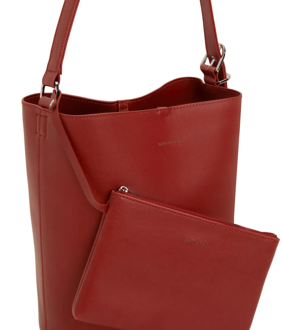 mattnat_azur_vegan_bucket_bag__vintage_14.webp Bucket Bags | Hobo | Matt & Nat Mattnat AZUR Vegan Bucket Bag - Vintage