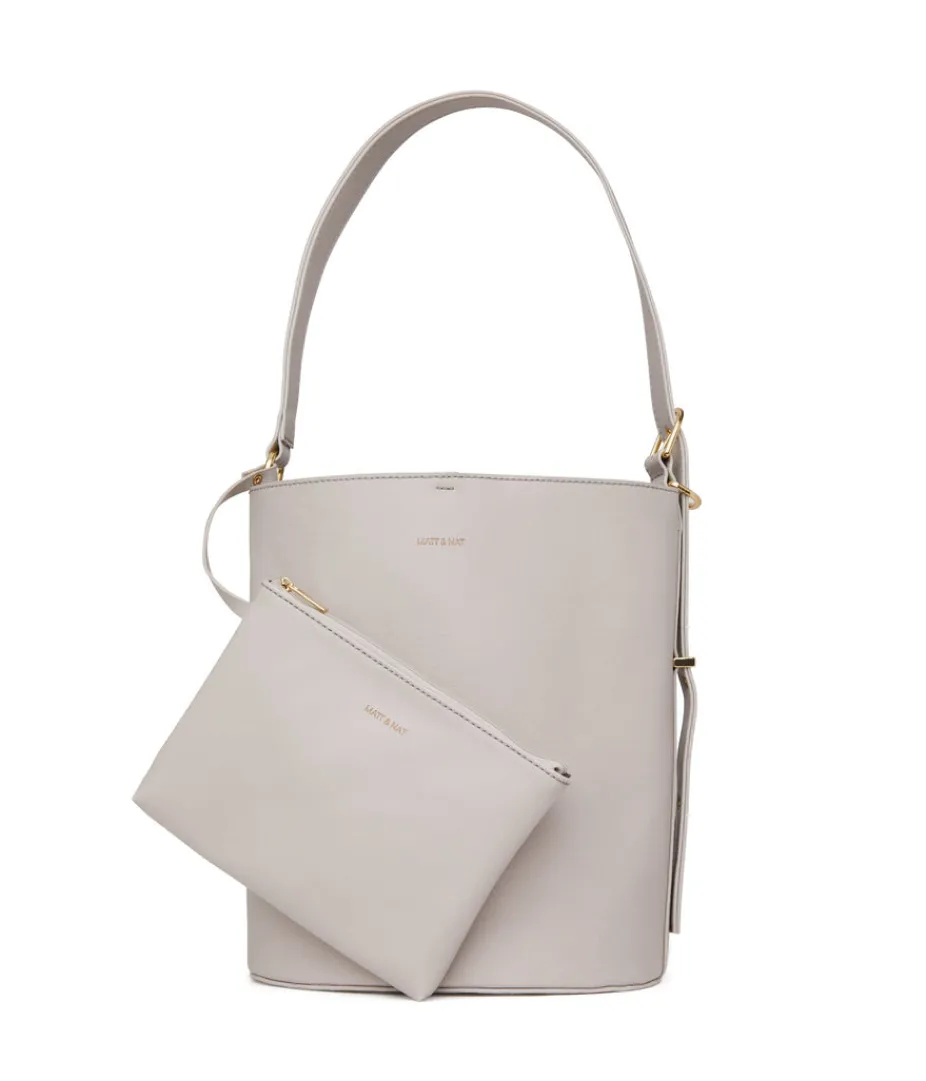 mattnat_azur_vegan_bucket_bag__vintage_7.webp Bucket Bags | Hobo | Matt & Nat Mattnat AZUR Vegan Bucket Bag - Vintage