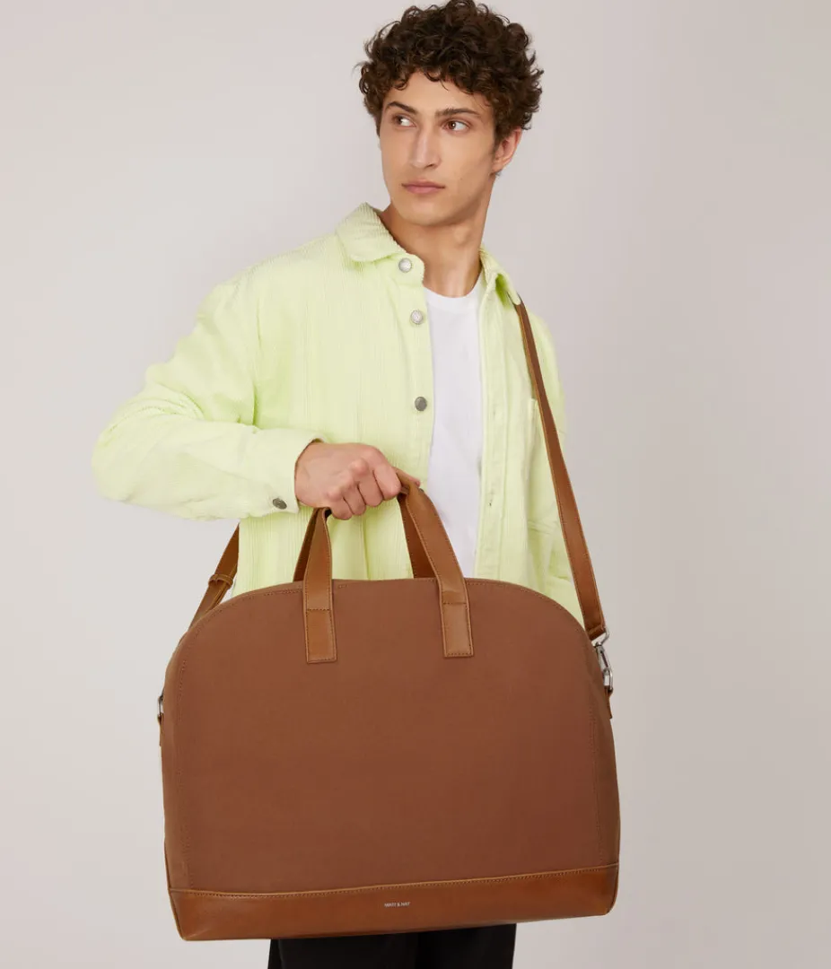 Weekenders | Weekenders | Matt & Nat Mattnat CALVI Vegan Weekender Bag - Canvas