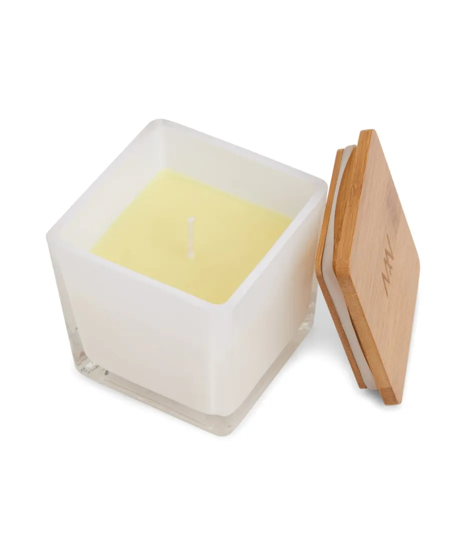 Andles | Matt & Nat Mattnat Candles NAMASTE HOME REG. SQ. Candle WHITE