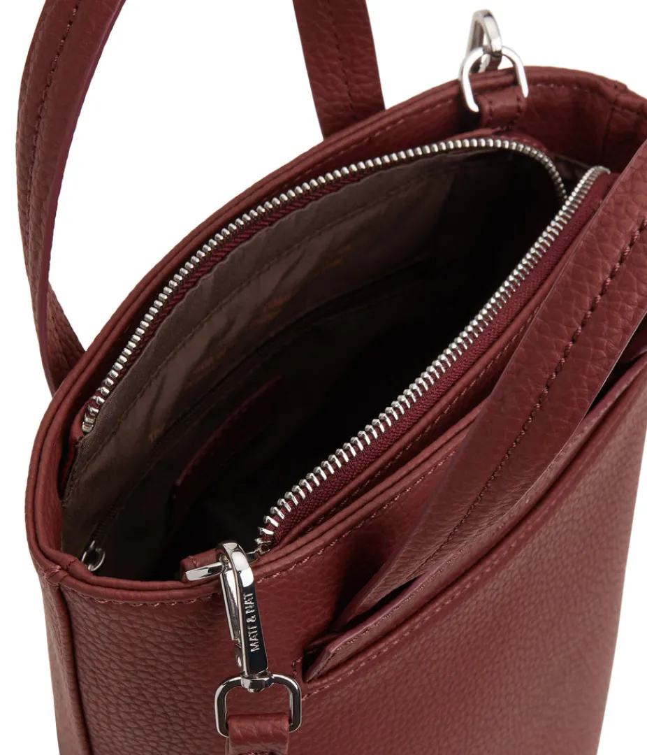mattnat_casa_vegan_crossbody_bag__purity_14.webp Bucket Bags | Crossbody | Matt & Nat Mattnat CASA Vegan Crossbody Bag - Purity