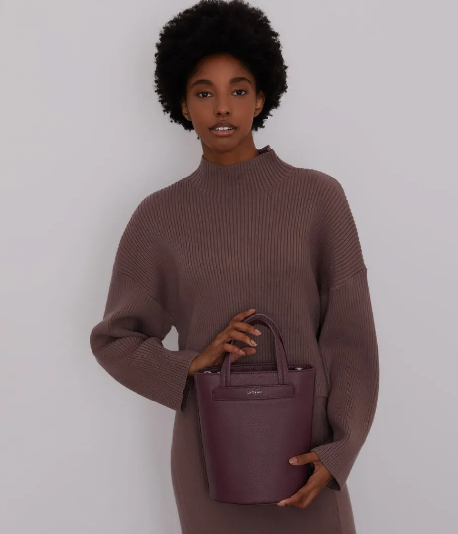 mattnat_casa_vegan_crossbody_bag__purity_21.webp Bucket Bags | Crossbody | Matt & Nat Mattnat CASA Vegan Crossbody Bag - Purity