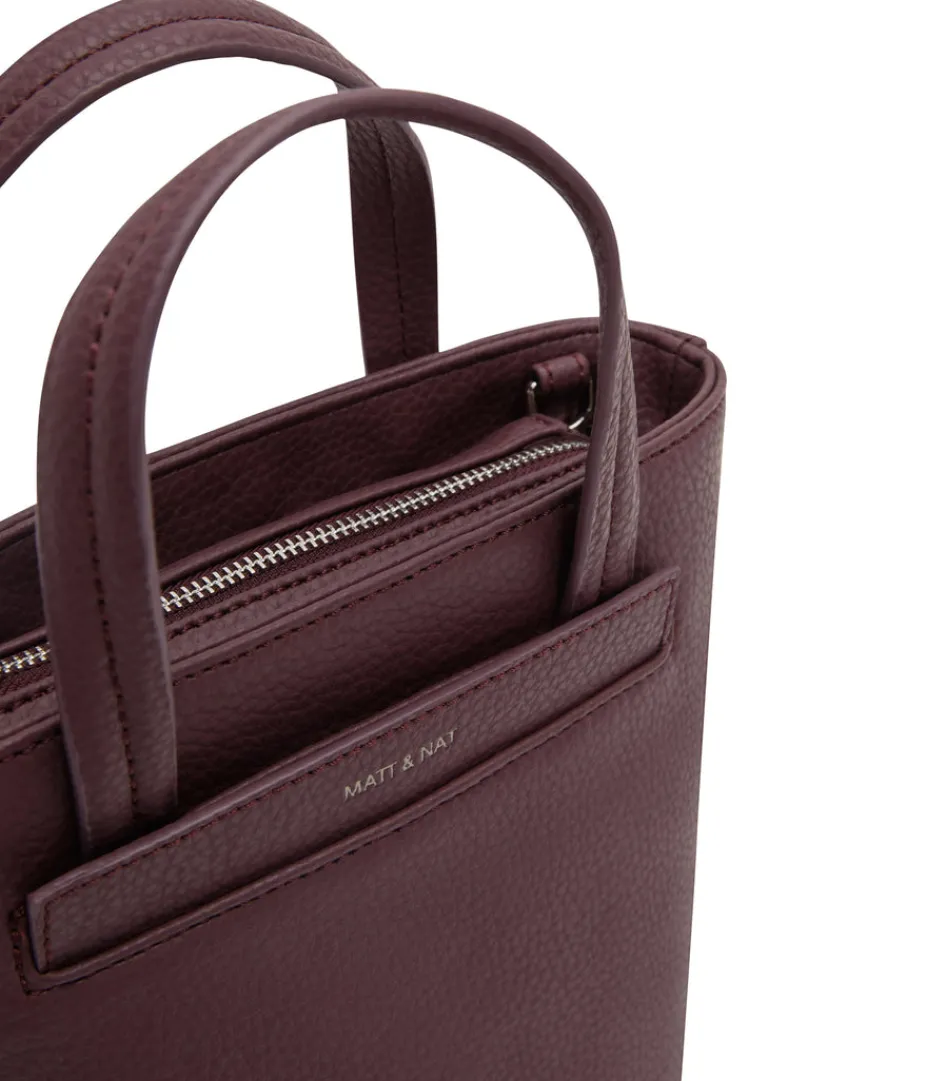 mattnat_casa_vegan_crossbody_bag__purity_23.webp Bucket Bags | Crossbody | Matt & Nat Mattnat CASA Vegan Crossbody Bag - Purity