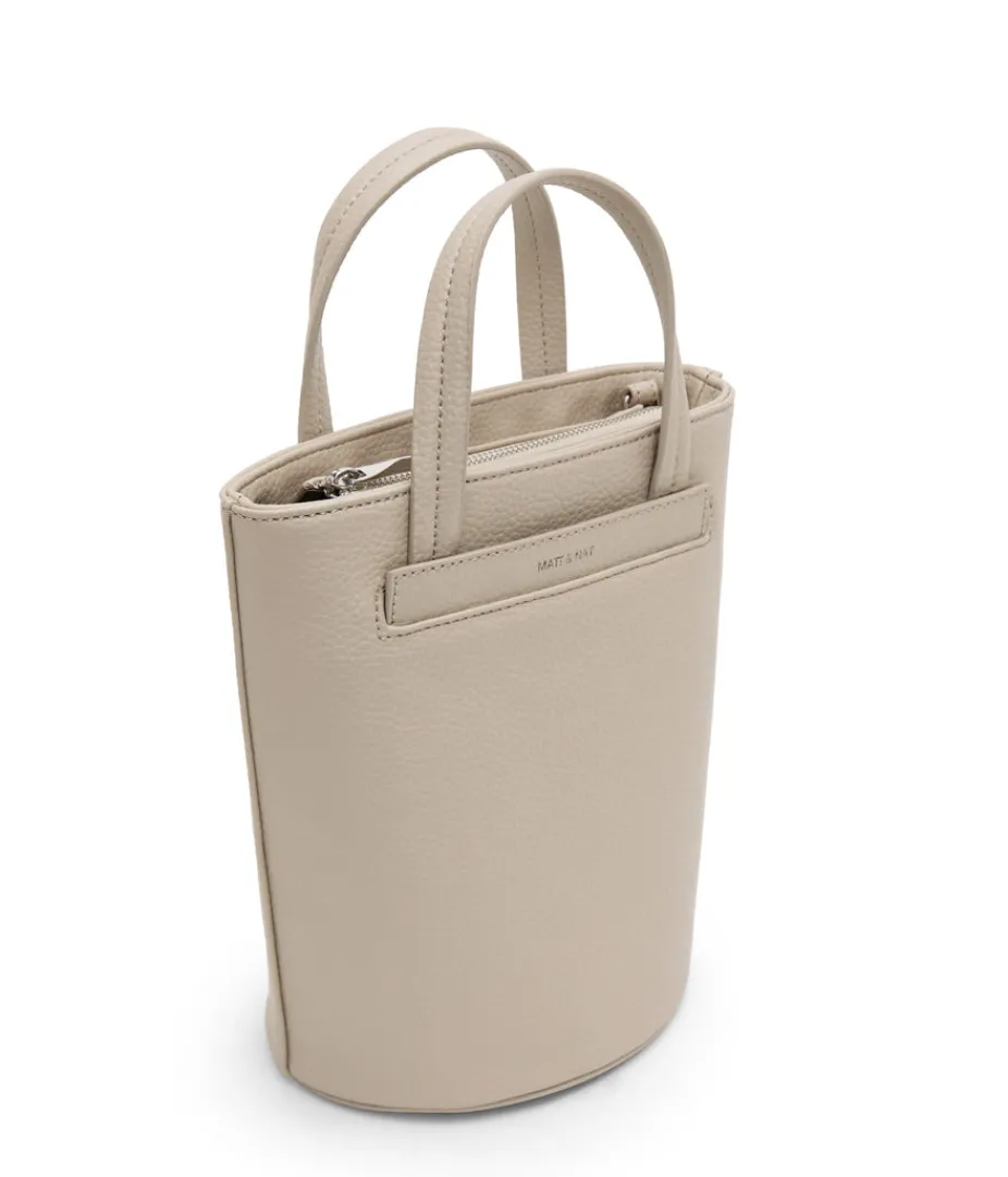 mattnat_casa_vegan_crossbody_bag__purity_3.webp Bucket Bags | Crossbody | Matt & Nat Mattnat CASA Vegan Crossbody Bag - Purity