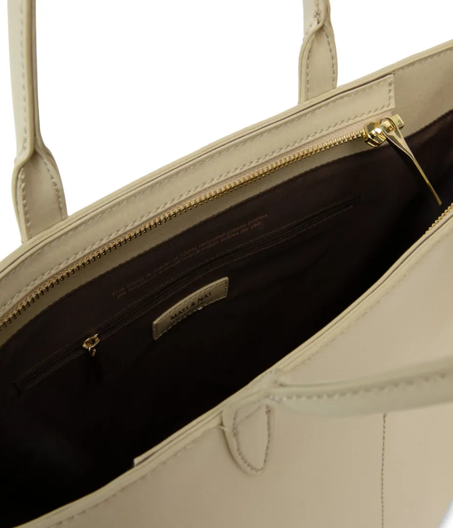 mattnat_curb_vegan_tote_bag__vintage_19.webp Totes | Totes | Matt & Nat Mattnat CURB Vegan Tote Bag - Vintage