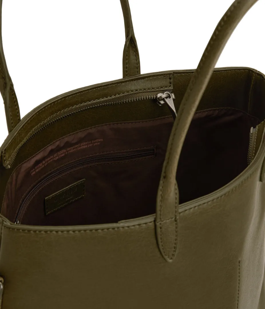 mattnat_curb_vegan_tote_bag__vintage_26.webp Totes | Totes | Matt & Nat Mattnat CURB Vegan Tote Bag - Vintage