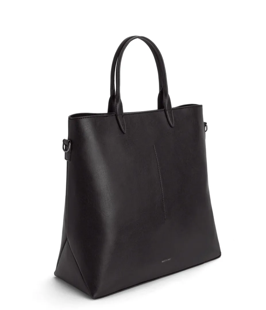 mattnat_curb_vegan_tote_bag__vintage_6.webp Totes | Totes | Matt & Nat Mattnat CURB Vegan Tote Bag - Vintage