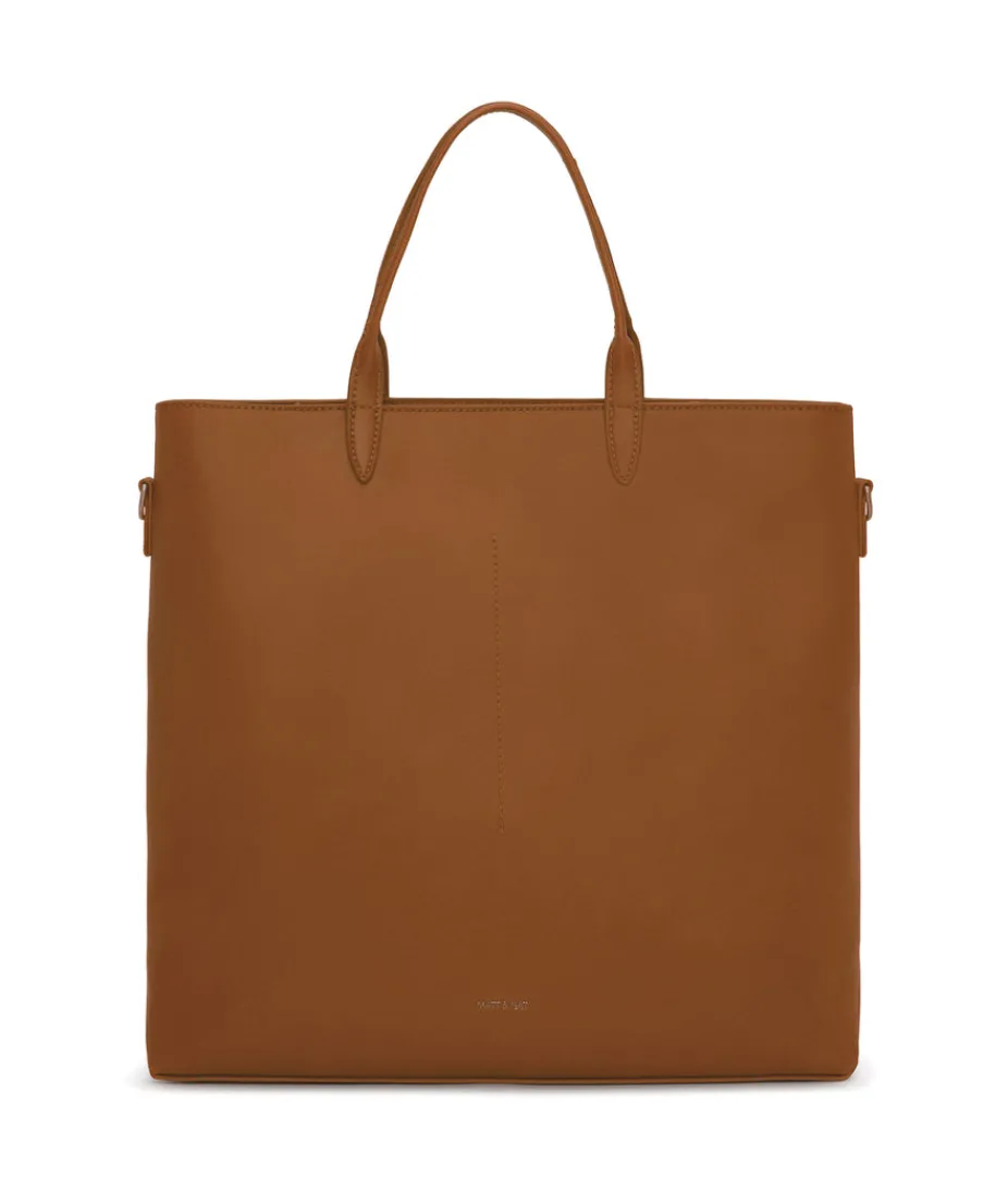 mattnat_curb_vegan_tote_bag__vintage_9.webp Totes | Totes | Matt & Nat Mattnat CURB Vegan Tote Bag - Vintage