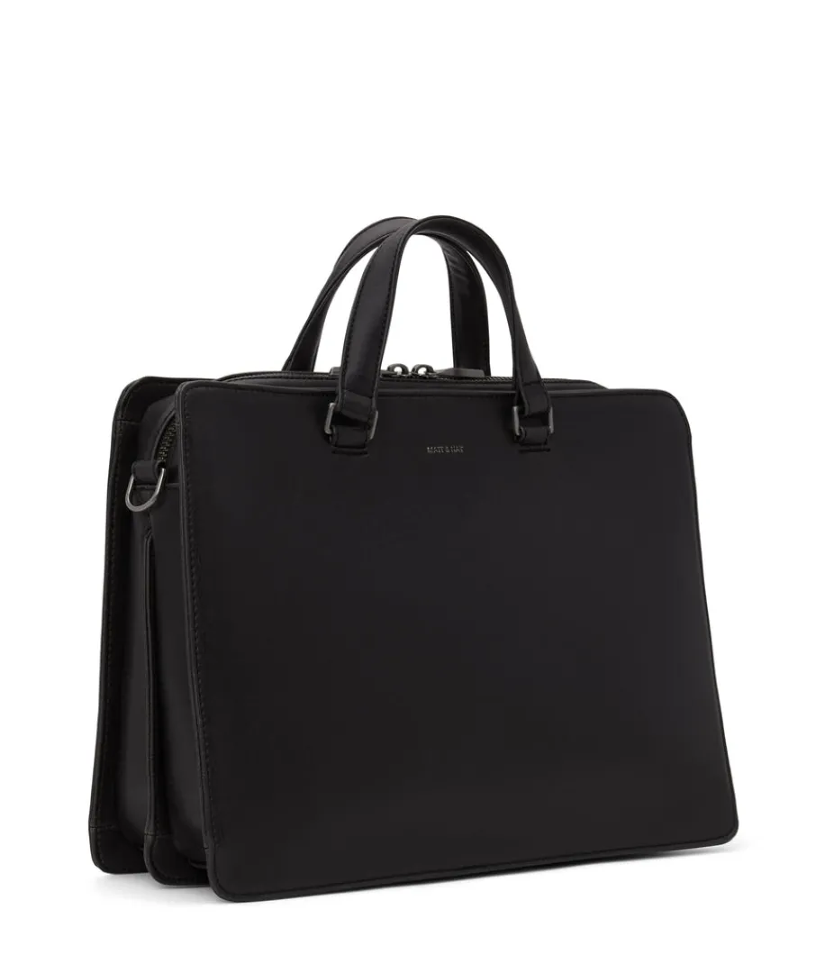 Briefcases | Briefcases | Matt & Nat Mattnat DAVID Vegan Briefcase - Vintage