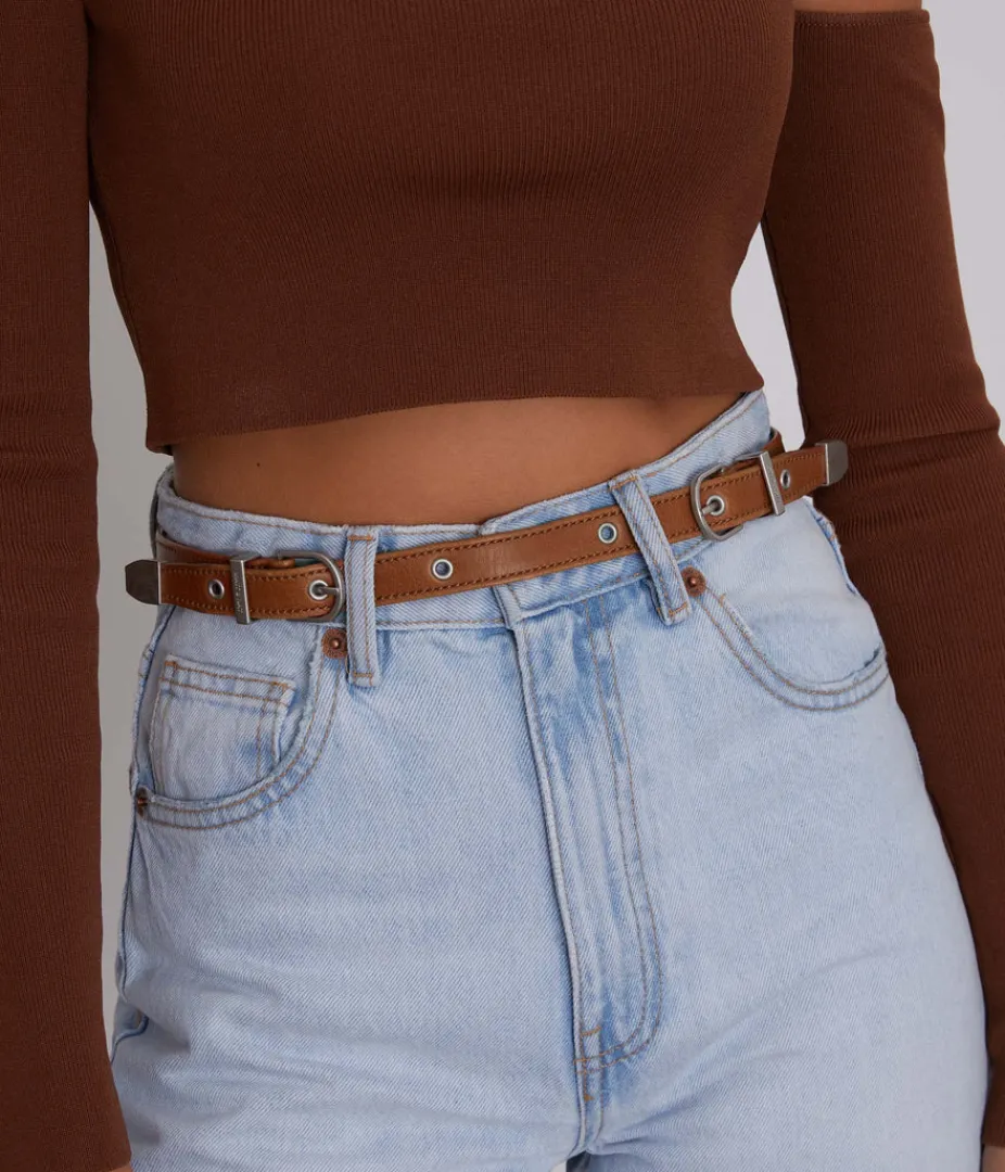 Belts | Matt & Nat Mattnat DOLLY Women's Vegan Skinny Belt