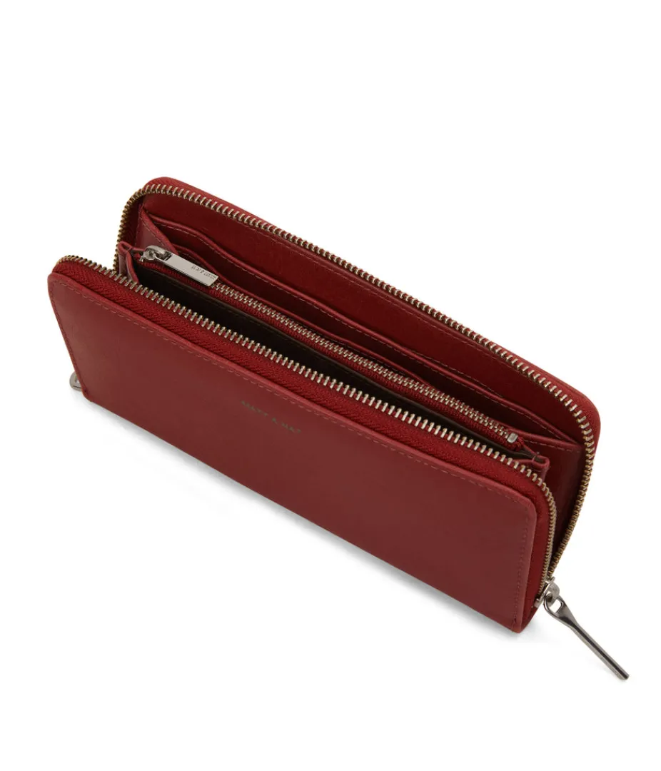 Wallets | Matt & Nat Mattnat ELM Vegan Continental Wallet - Vintage