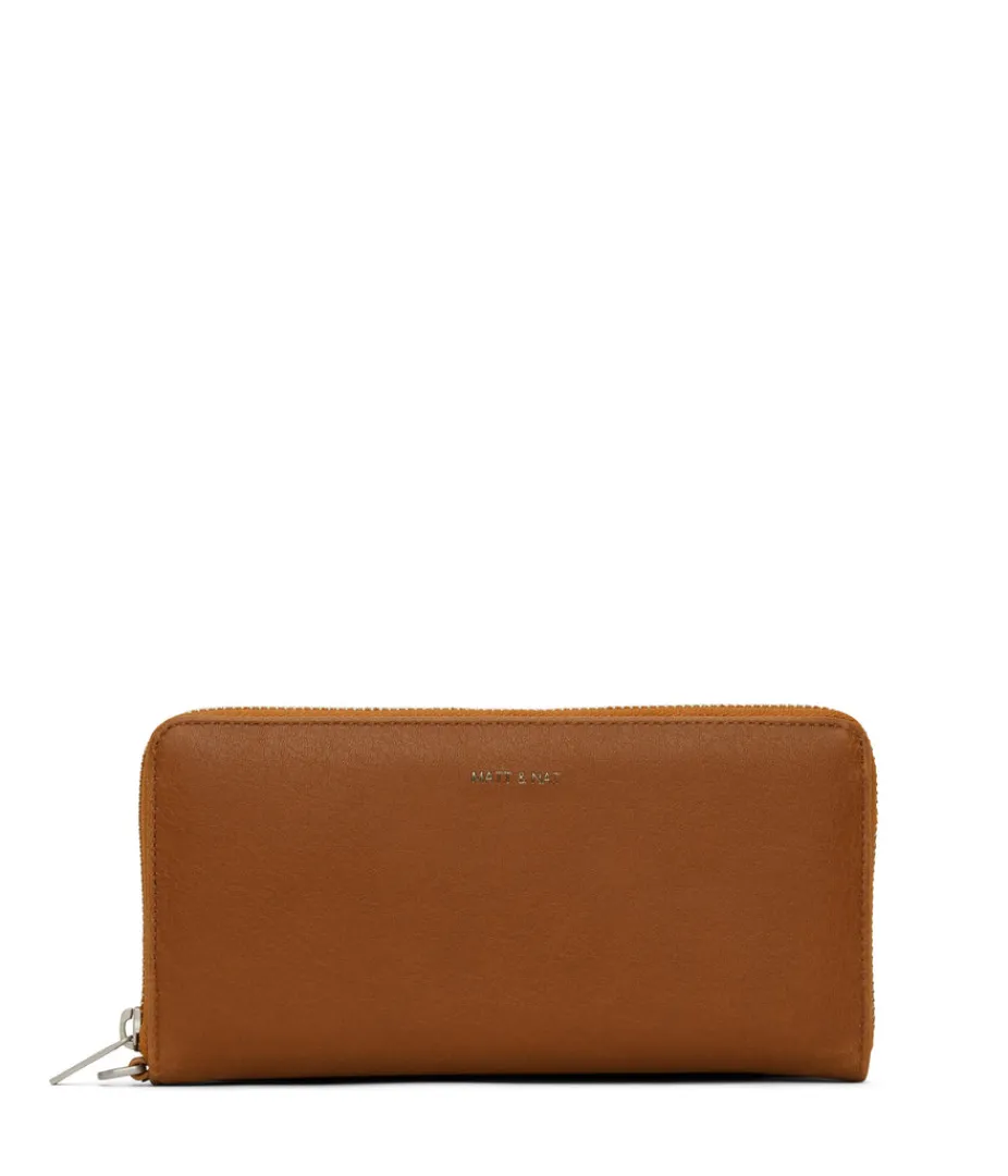Wallets | Matt & Nat Mattnat ELM Vegan Continental Wallet - Vintage