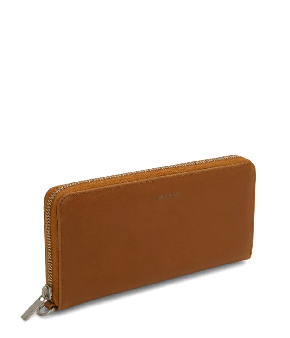Wallets | Matt & Nat Mattnat ELM Vegan Continental Wallet - Vintage