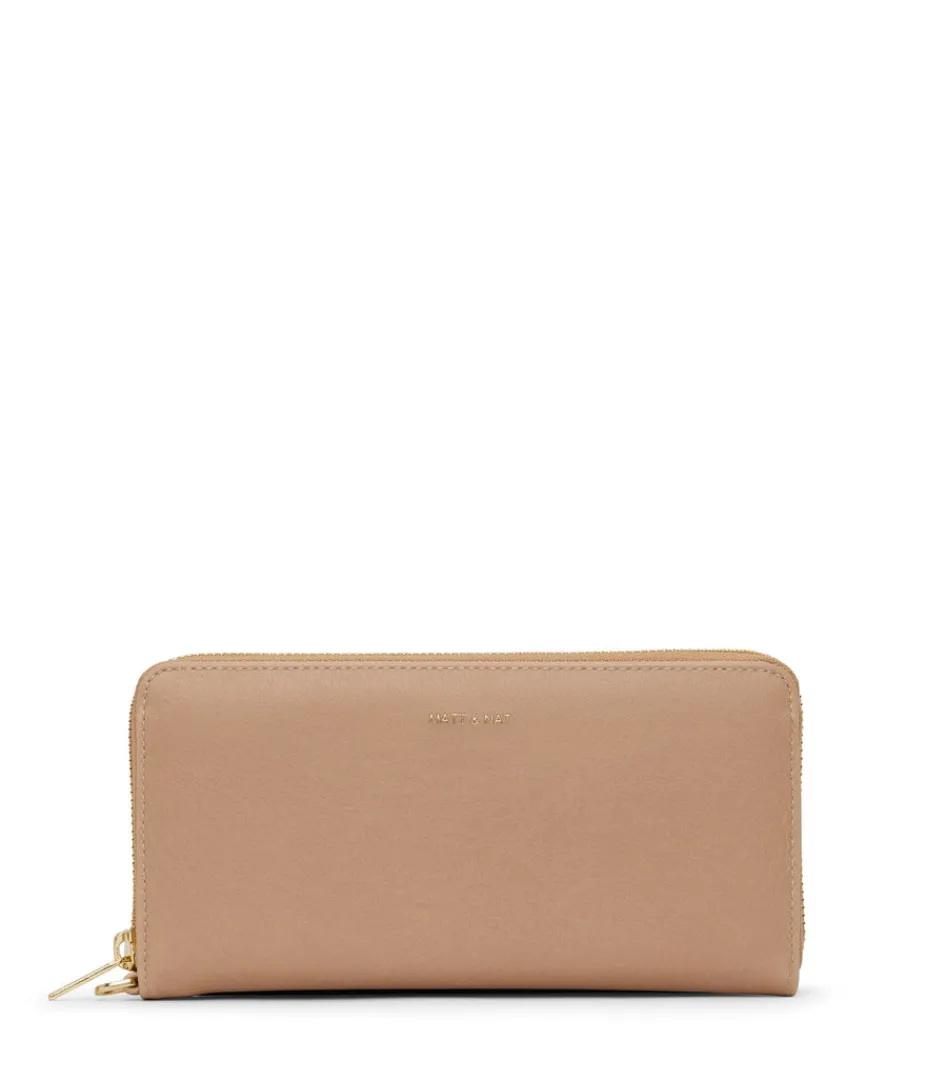 Wallets | Matt & Nat Mattnat ELM Vegan Continental Wallet - Vintage