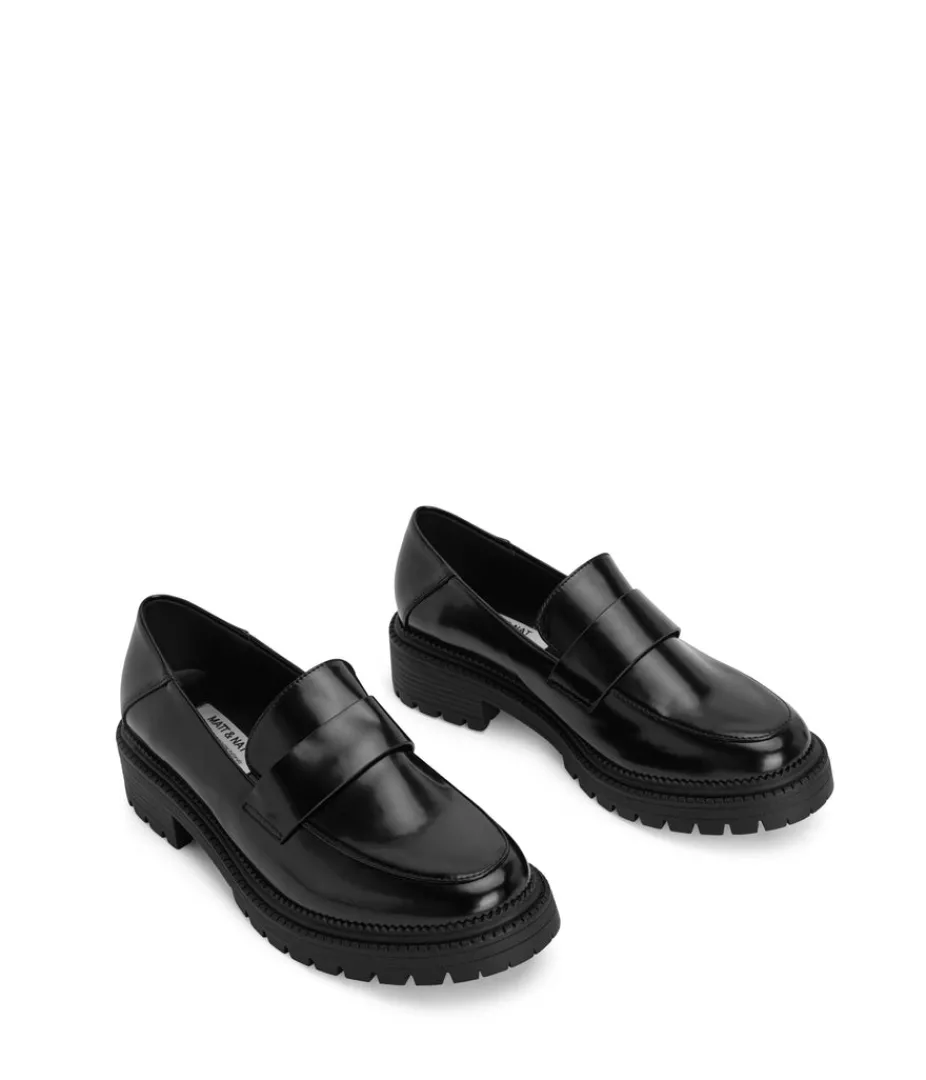 Flats | Matt & Nat Mattnat FINIE Women's Vegan Oxford New Arrivals BLACK
