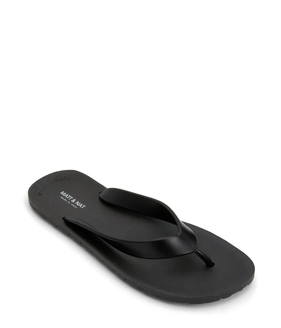 Flats | Matt & Nat Mattnat Footwear ALBERTA Vegan Flip Flops
