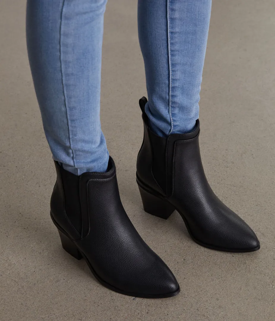 Heels | Boots | Matt & Nat Mattnat Footwear KALISTA Women's Vegan Mid Heel Boots