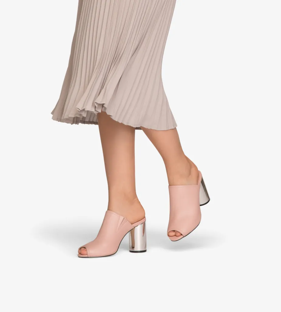 Heels | Matt & Nat Mattnat Footwear LEONE Vegan High Heel Mules