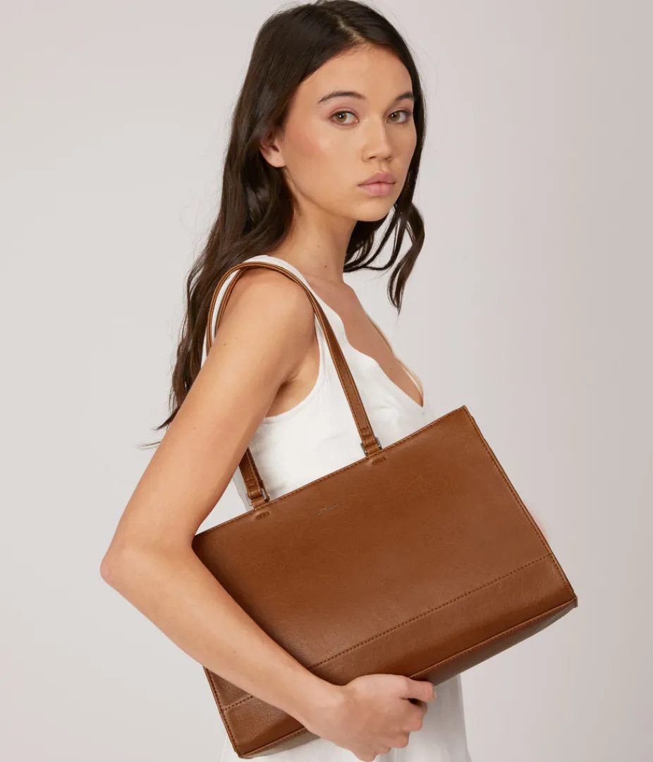 Shoulder Bags | Satchels | Matt & Nat Mattnat FORA Vegan Satchel - Vintage