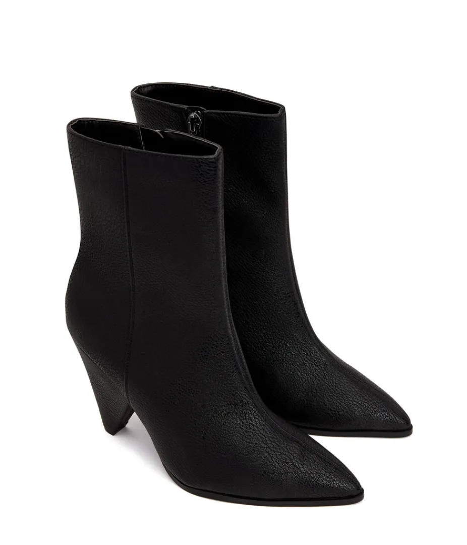 Heels | Boots | Matt & Nat Mattnat FRUMA Women's Vegan Pointed Toe Boots Footwear BLACK