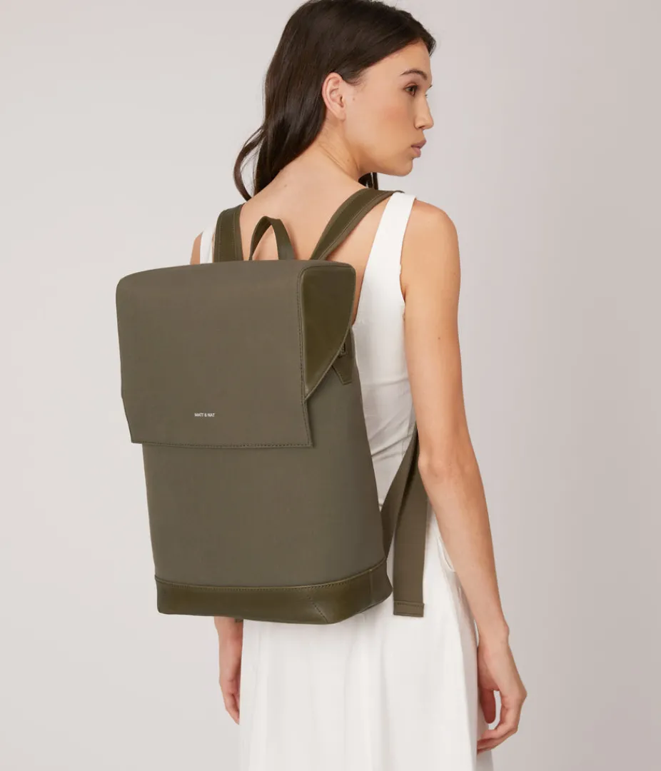mattnat_hoxton_vegan_backpack__canvas_6.webp Backpacks | Matt & Nat Mattnat HOXTON Vegan Backpack - Canvas