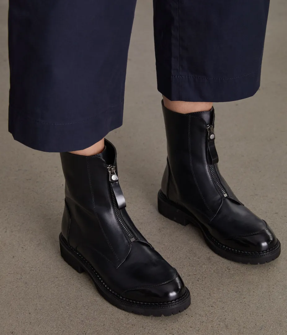 Boots | Flats | Matt & Nat Mattnat JASMIN Women's Vegan Combat Boots BLACK