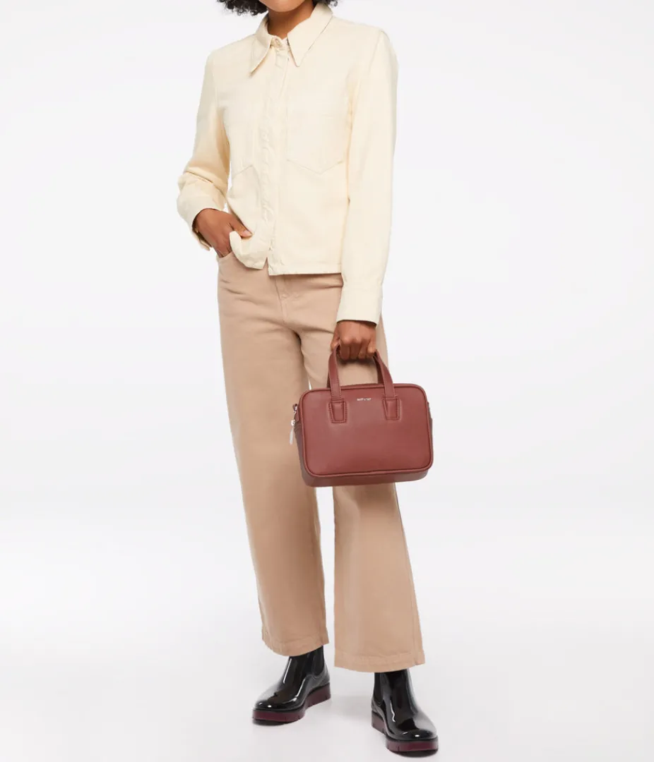 Satchels | Matt & Nat Mattnat KENSISM Small Vegan Satchel - Vintage