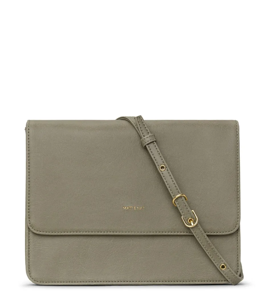 mattnat_lysa_vegan_crossbody_bag__vintage_11.webp Crossbody | Matt & Nat Mattnat LYSA Vegan Crossbody Bag - Vintage