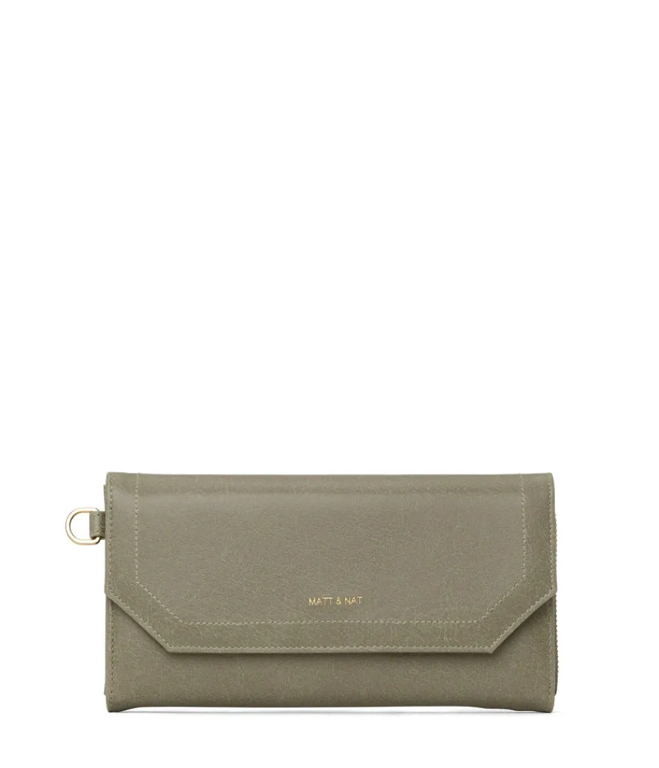 Cell Phone Holders | Wallets | Matt & Nat Mattnat MION Vegan Wristlet Wallet - Vintage