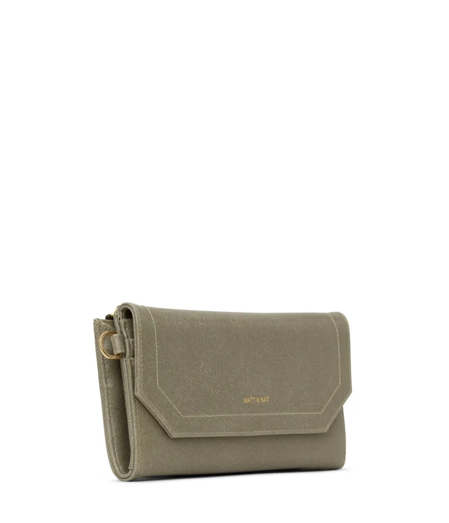 Cell Phone Holders | Wallets | Matt & Nat Mattnat MION Vegan Wristlet Wallet - Vintage