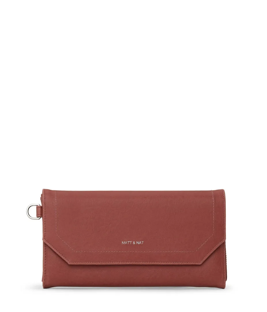 Cell Phone Holders | Wallets | Matt & Nat Mattnat MION Vegan Wristlet Wallet - Vintage