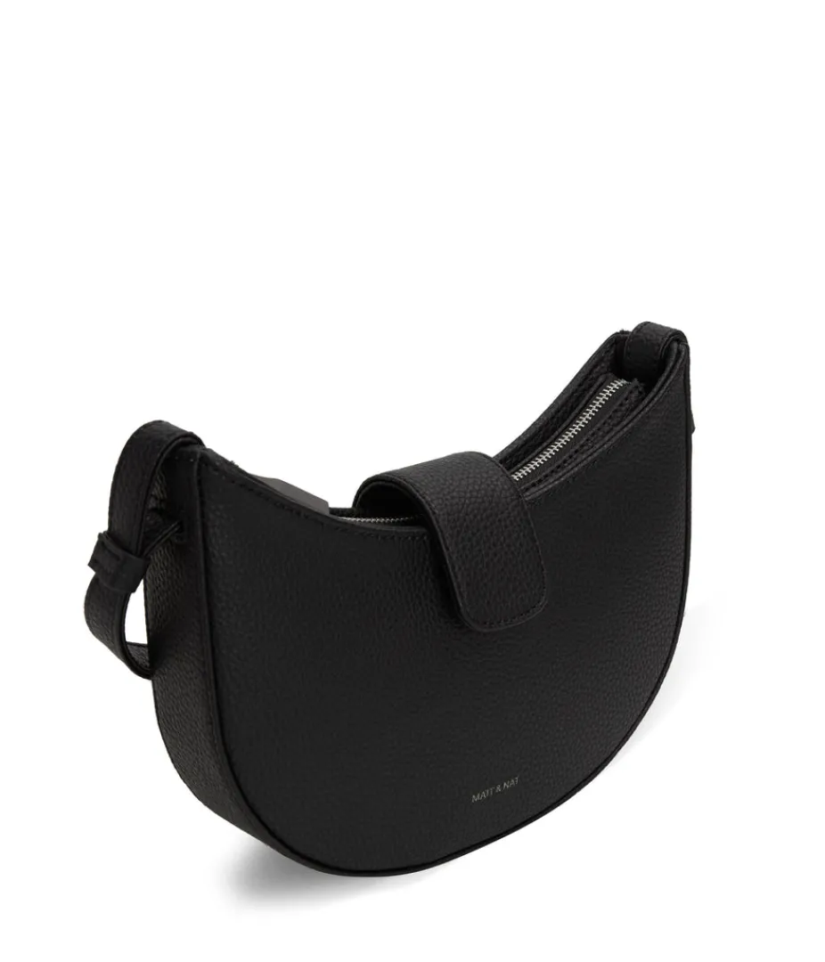 Crossbody | Matt & Nat Mattnat New Arrivals HOPE Charity Bag - Purity BLACK