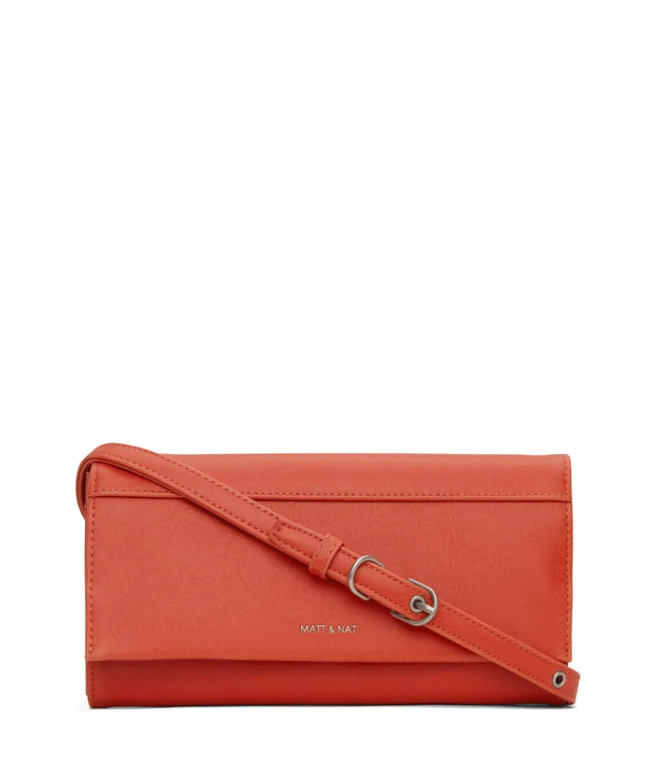 Wallets | Crossbody | Matt & Nat Mattnat New Arrivals LETTE Vegan Wallet Crossbody Bag - Vintage