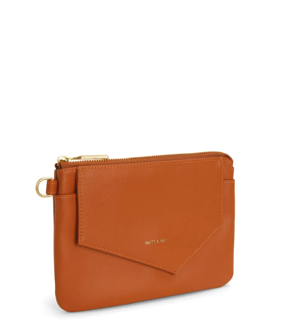 Cell Phone Holders | Wallets | Matt & Nat Mattnat New Arrivals NIA Vegan Wristlet Wallet - Arbor