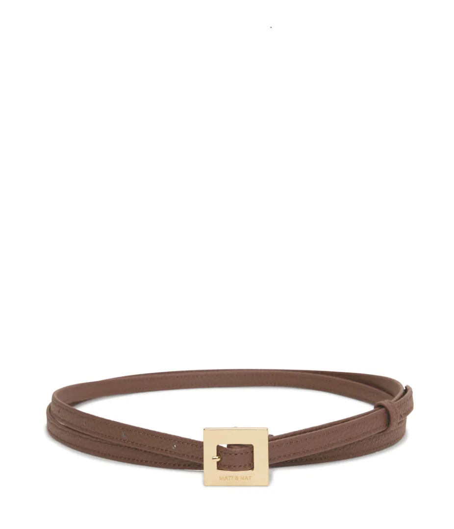 Belts | Matt & Nat Mattnat New Arrivals PATH Vegan Leather Waist Belt