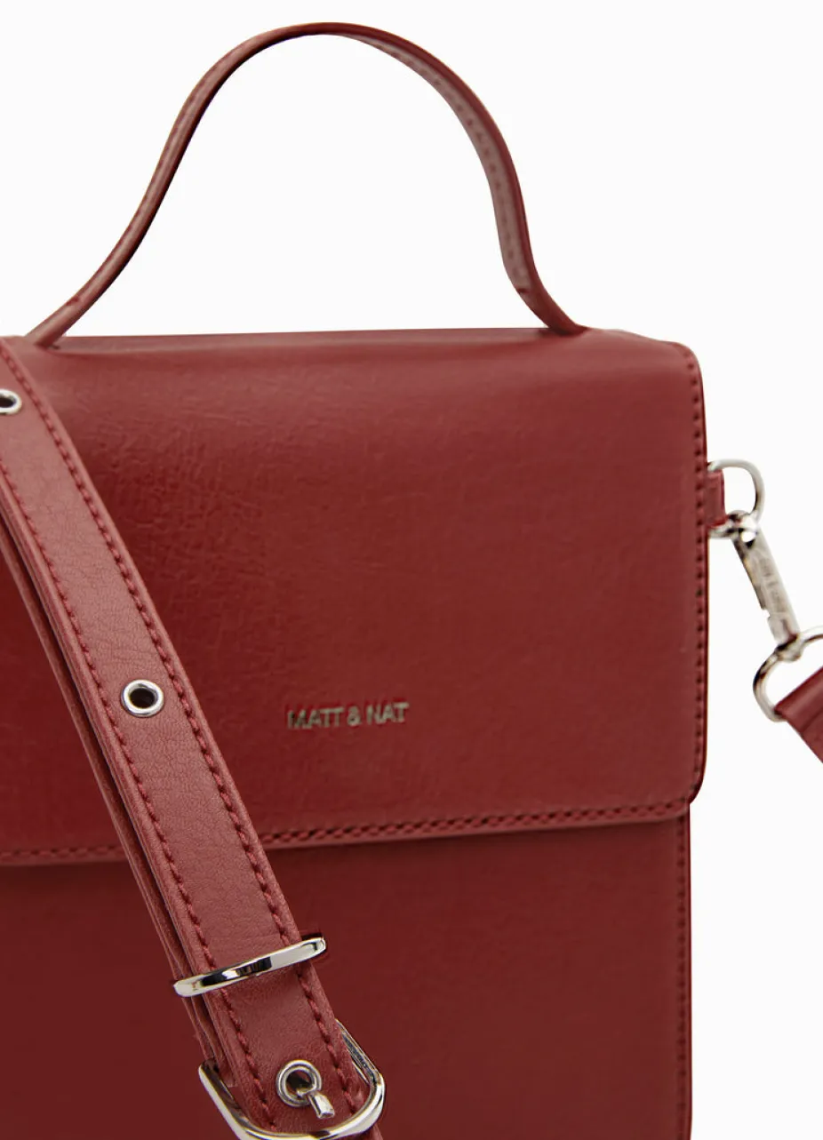 mattnat_oka_vegan_crossbody_bag__vintage_3.webp Crossbody | Matt & Nat Mattnat OKA Vegan Crossbody Bag - Vintage