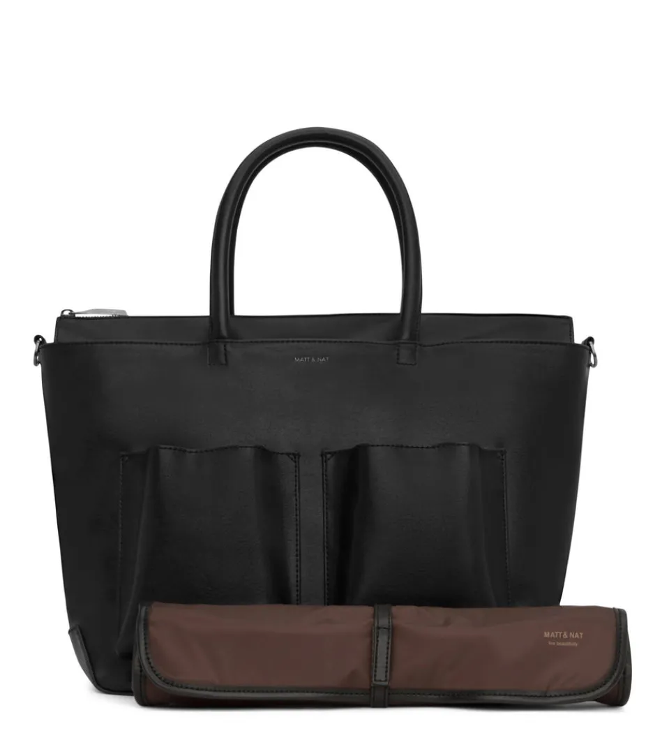 mattnat_raylanmed_vegan_diaper_bag__vintage_6.webp Weekenders | Weekenders | Matt & Nat Mattnat RAYLANMED Vegan Diaper Bag - Vintage