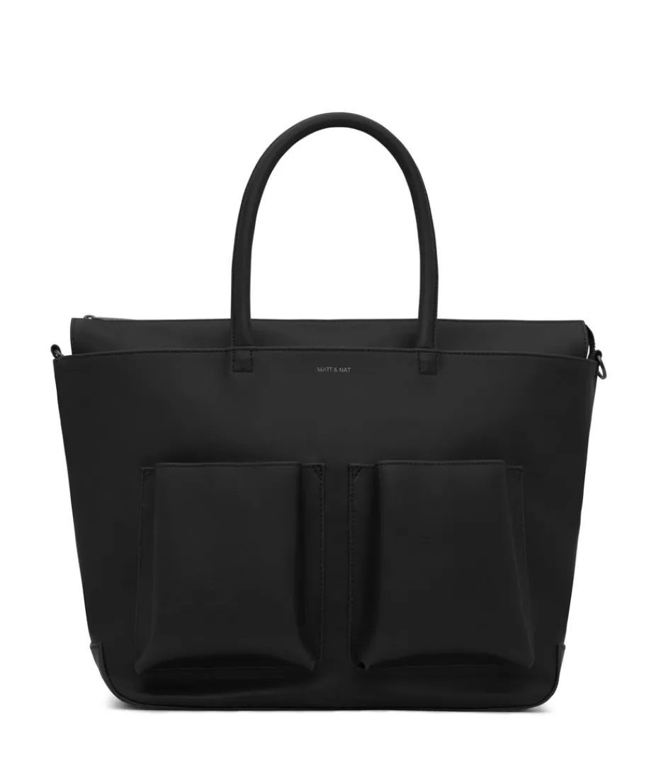 mattnat_raylanmed_vegan_diaper_bag__vintage_9.webp Weekenders | Weekenders | Matt & Nat Mattnat RAYLANMED Vegan Diaper Bag - Vintage