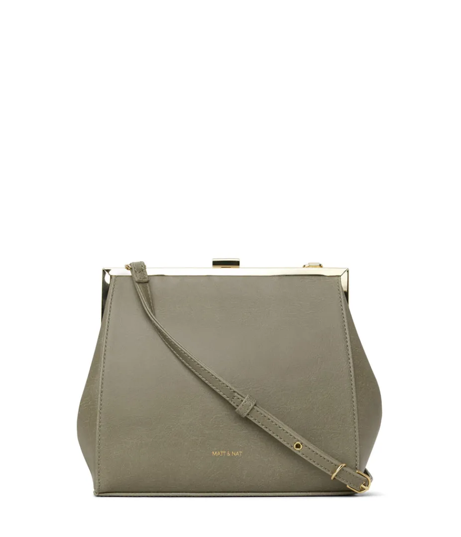 Crossbody | Matt & Nat Mattnat REIKA Vegan Frame Crossbody Bag - Vintage