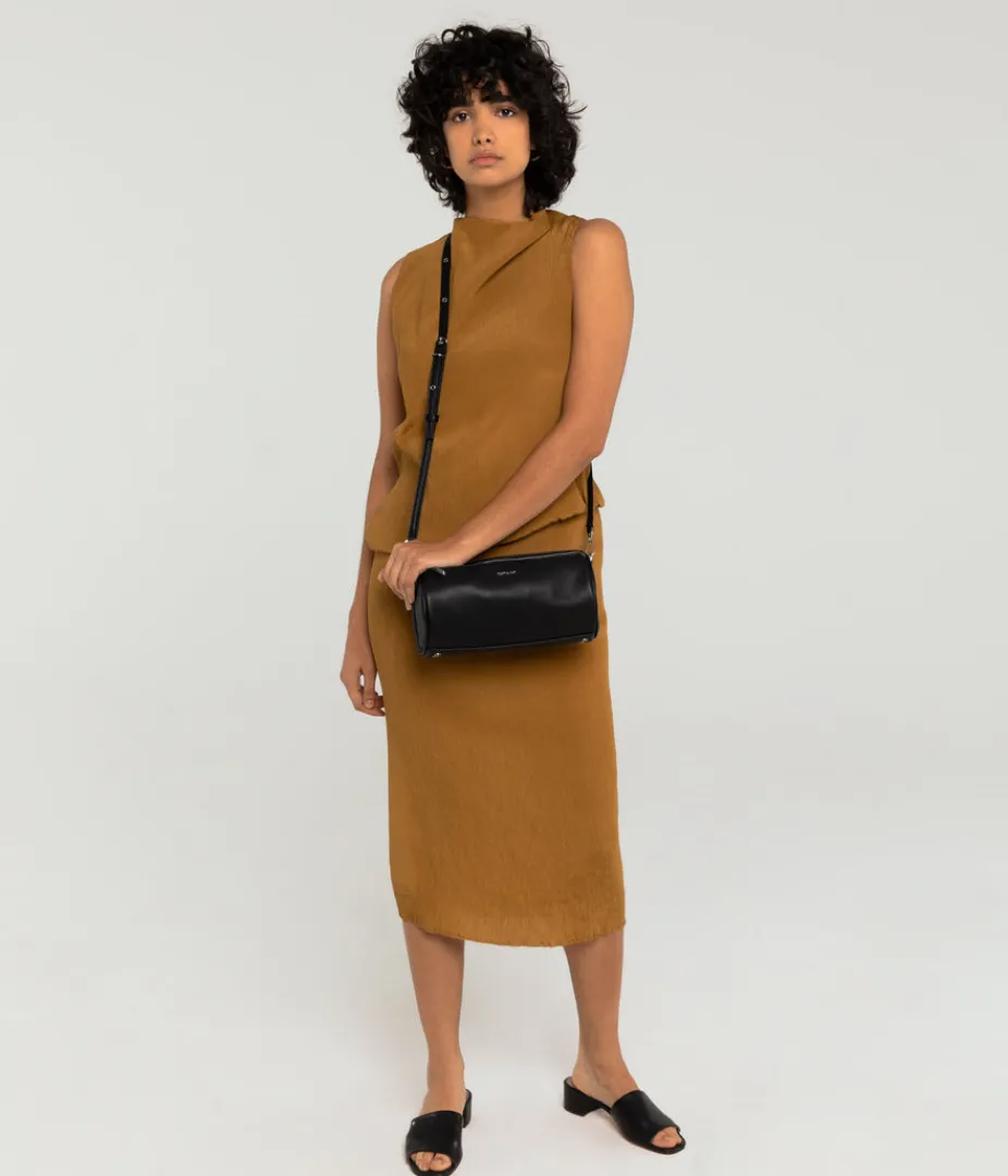 Satchels | Crossbody | Matt & Nat Mattnat SEOUL Vegan Barrel Satchel - Loom
