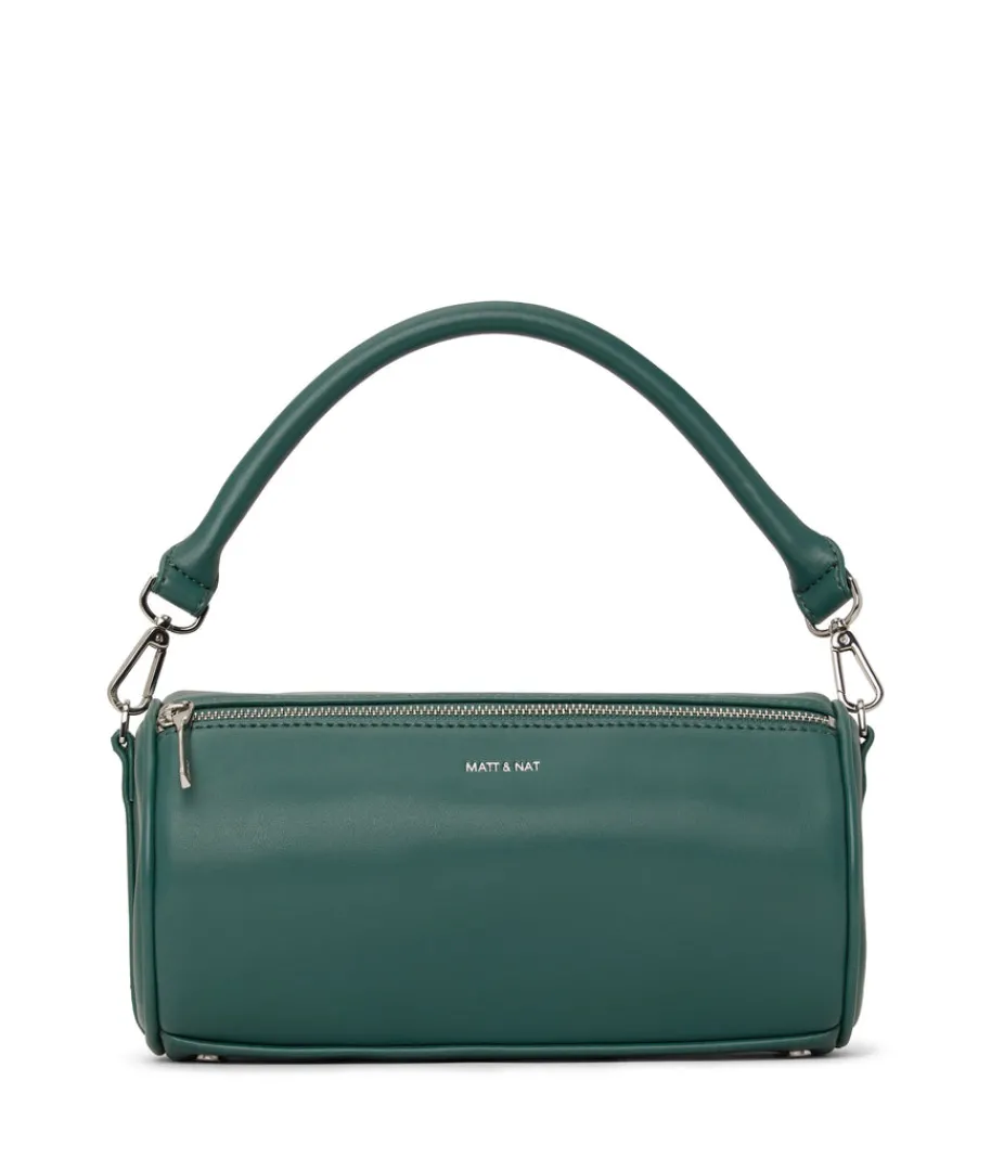 mattnat_seoul_vegan_barrel_satchel__loom_11.webp Satchels | Crossbody | Matt & Nat Mattnat SEOUL Vegan Barrel Satchel - Loom