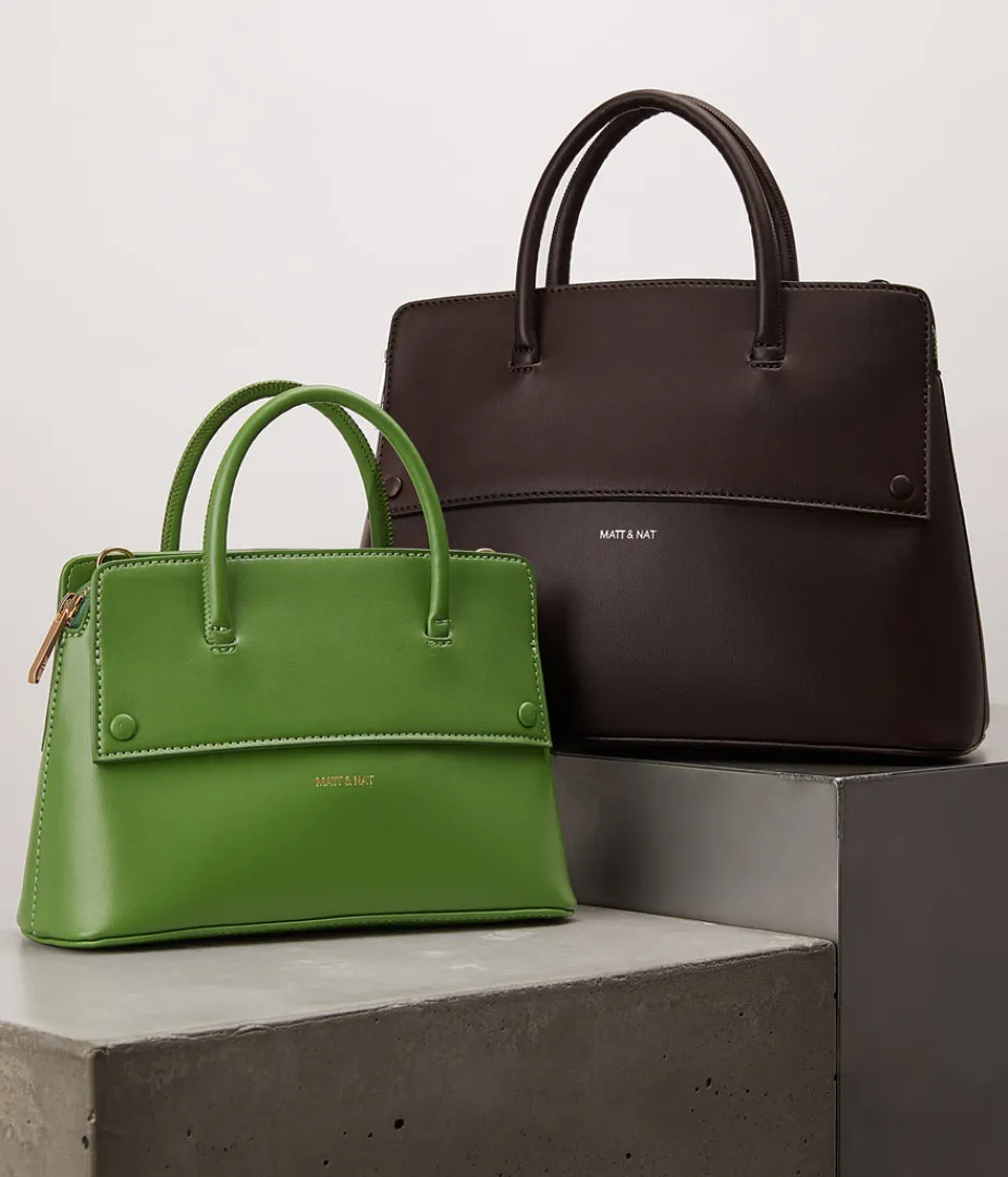 mattnat_silva_sm_small_vegan_satchel__appleskin_25.webp Satchels | Matt & Nat Mattnat SILVA SM Small Vegan Satchel - APPLESKIN™