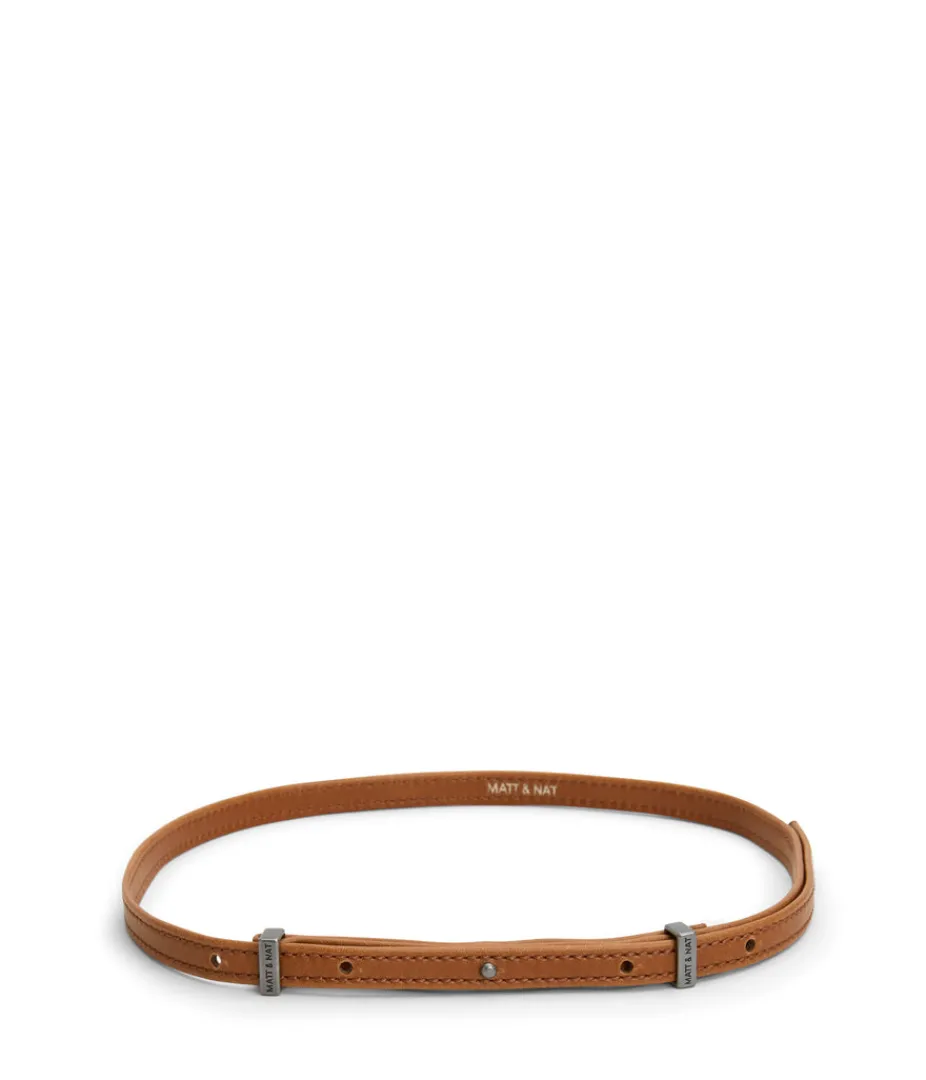 Belts | Matt & Nat Mattnat SOLINA Women's Vegan Skinny Belt
