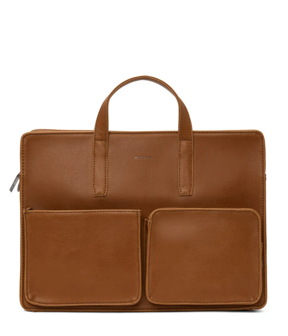 Briefcases | Briefcases | Matt & Nat Mattnat SOREN Vegan Briefcase - Vintage
