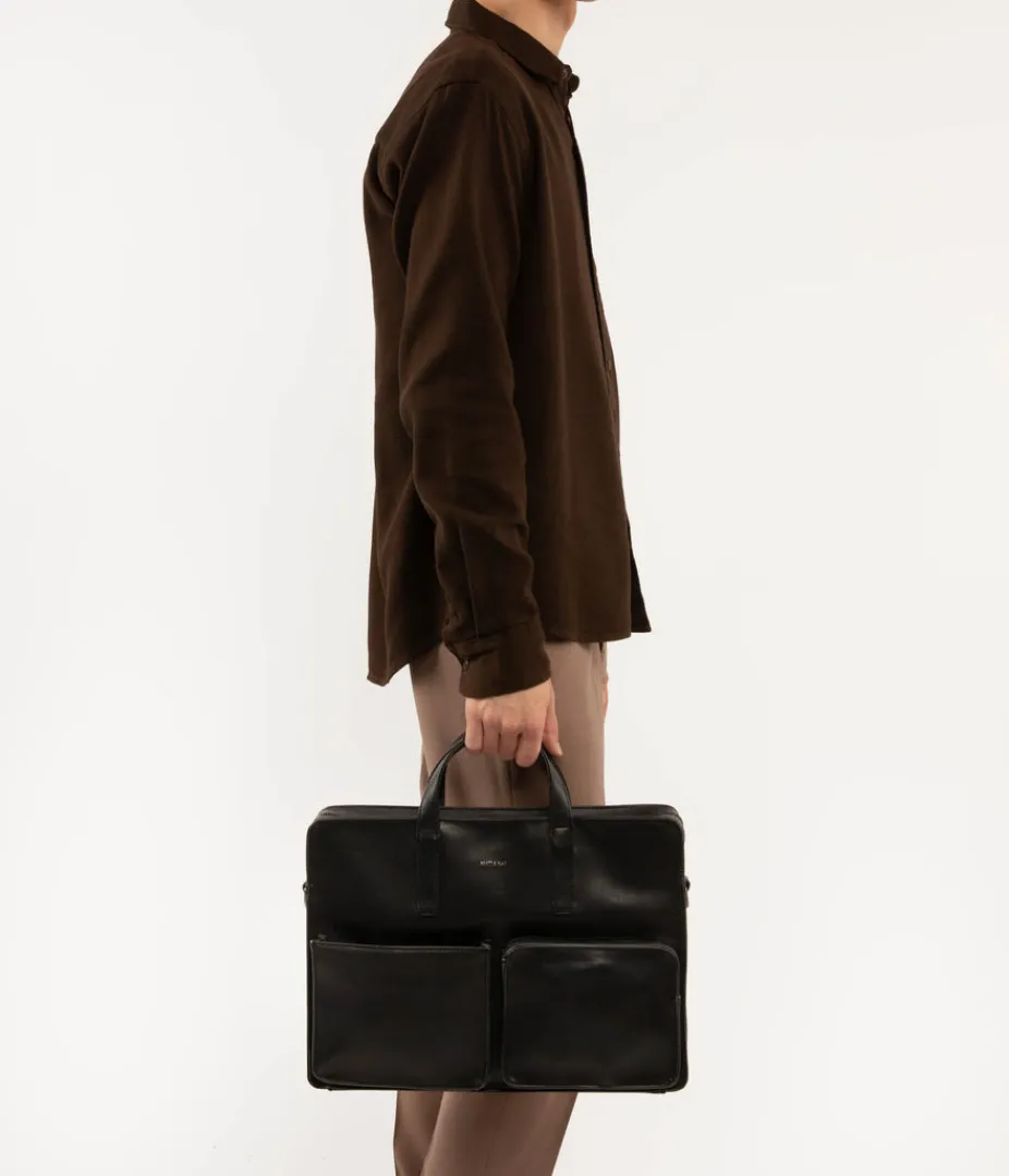 Briefcases | Briefcases | Matt & Nat Mattnat SOREN Vegan Briefcase - Vintage