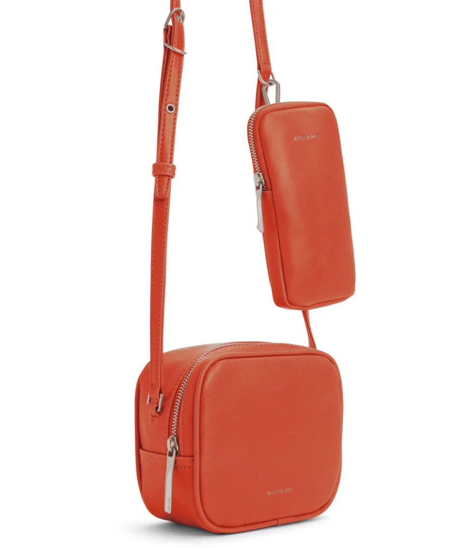 Cell Phone Holders | Crossbody | Matt & Nat Mattnat SWAE Vegan Crossbody Bag - Vintage